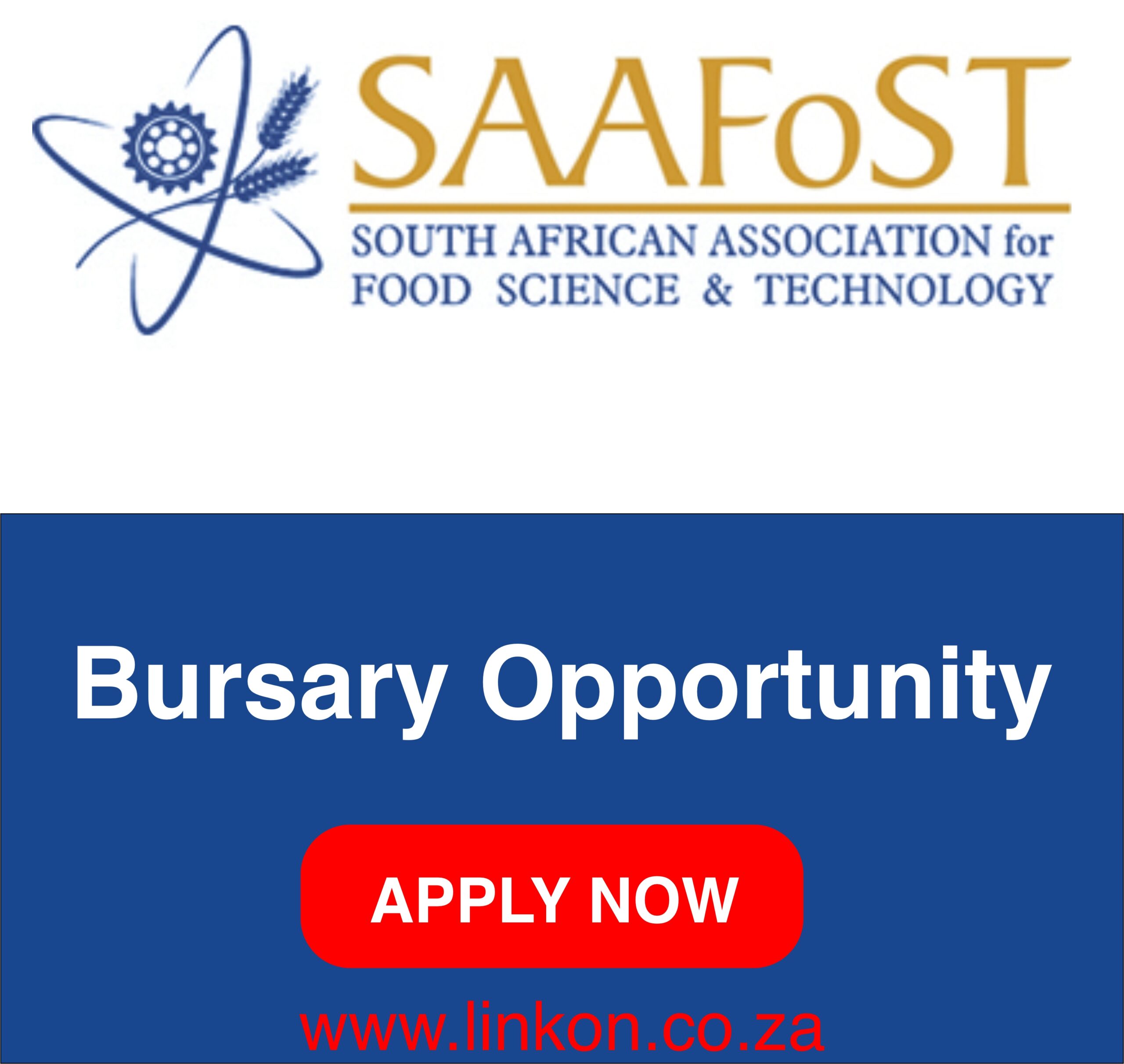 Saafost bursary opportunity 2025 for south african students SAAFoST