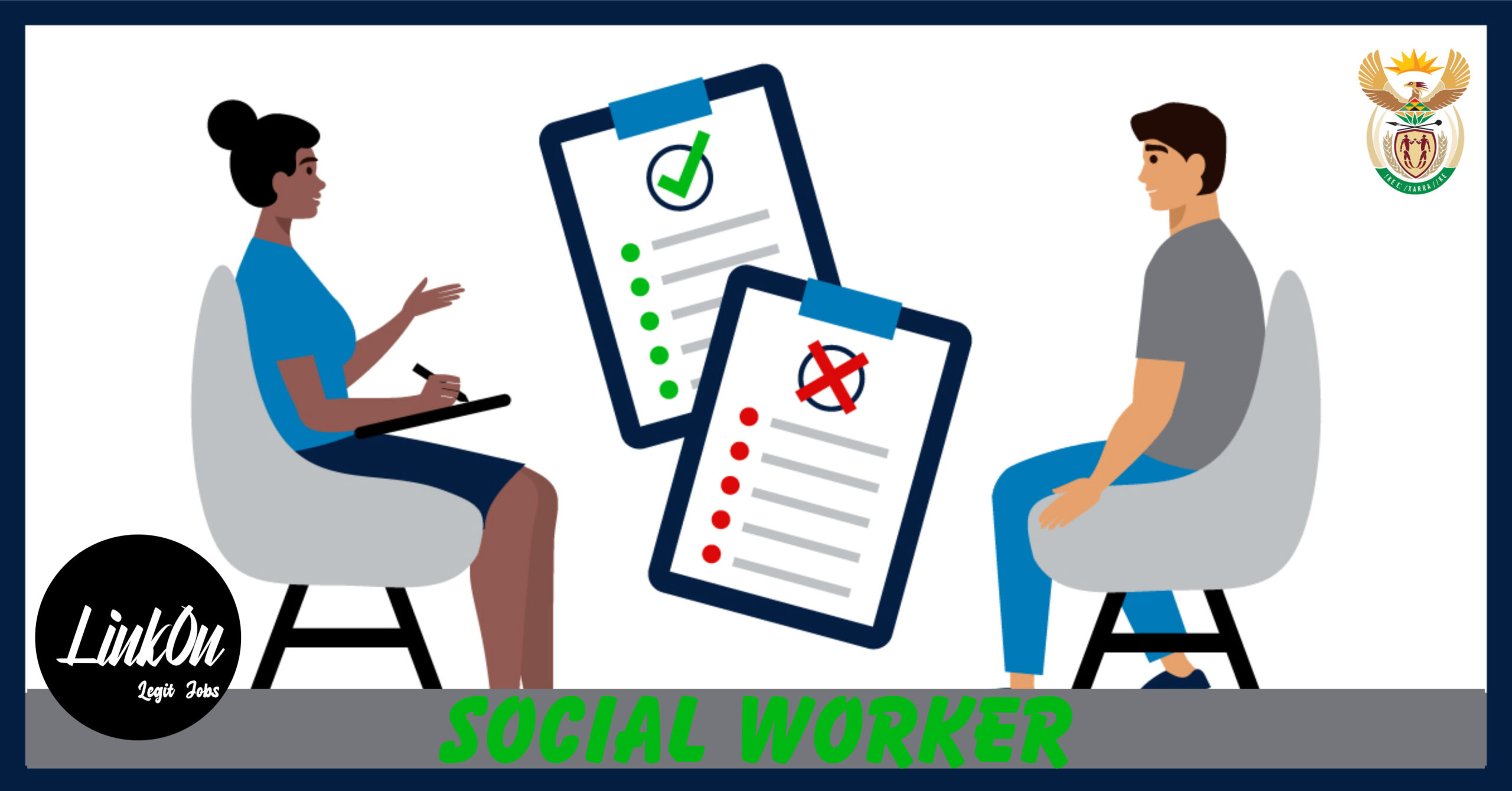Social auxiliary worker grade 1 (34 posts) Social worker