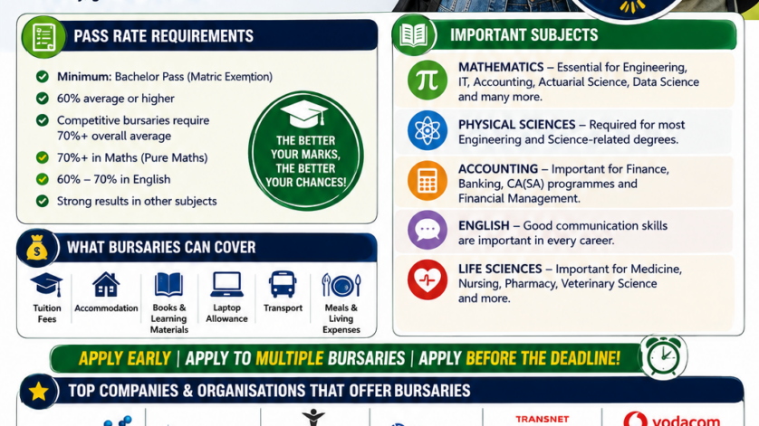 How to get a bursary in south africa after grade 12: complete guide for learners and matriculants (2026) How to Get a Bursary in South Africa