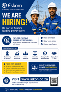 Eskom | university of technology technical internship opportunities x2 Eskom Hiring