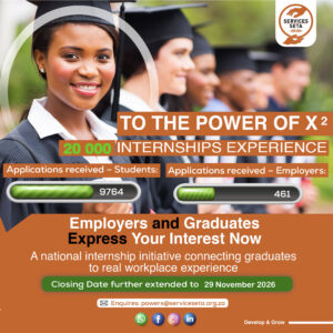 Service seta | 20 000 internship opportunities SETA