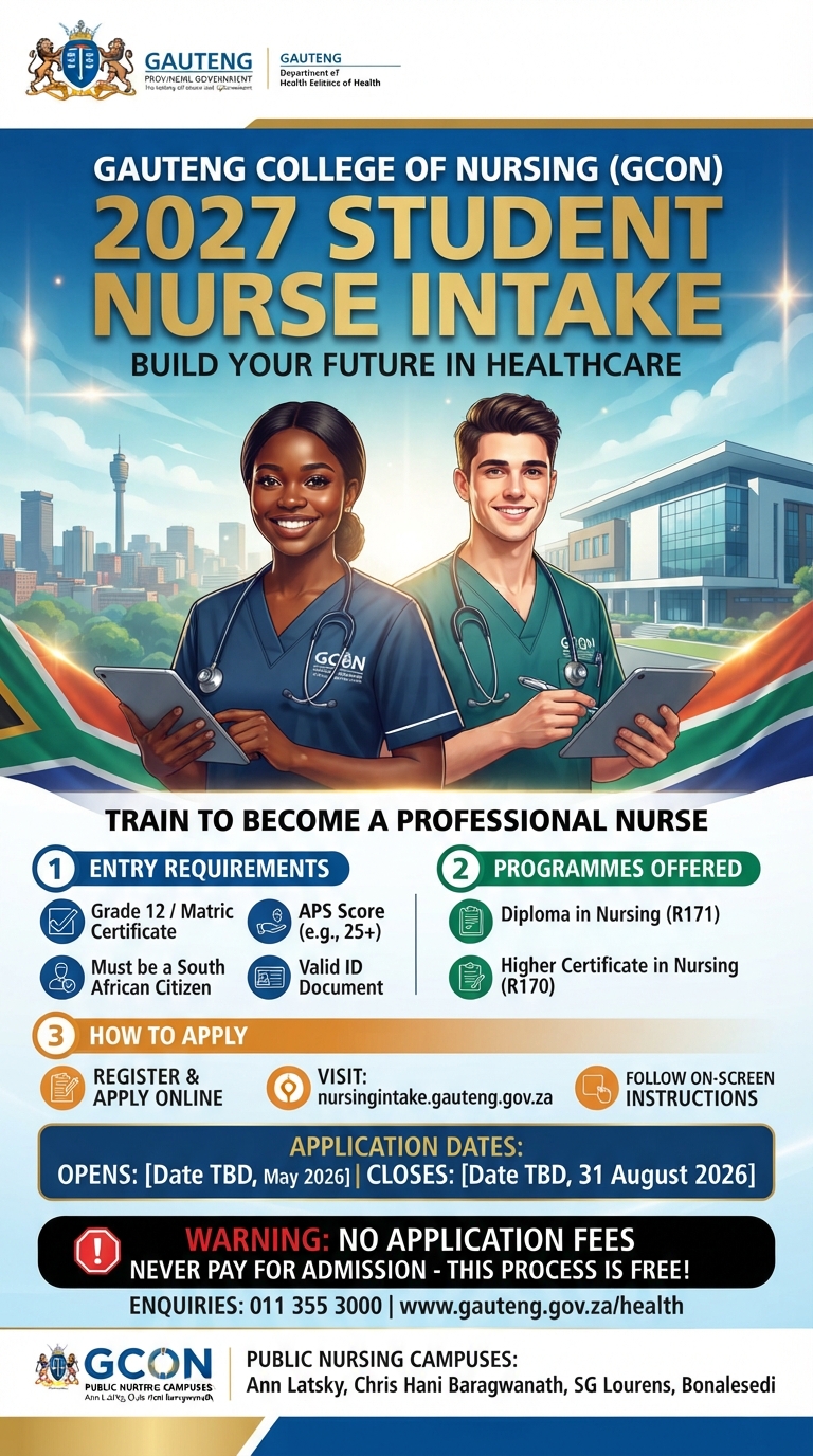Gauteng Nurse Intake